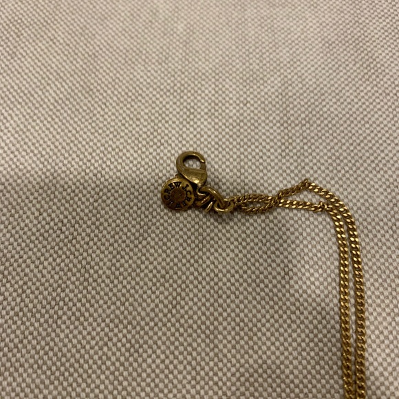 Tortoise and crystal JCrew necklace - Picture 3 of 3